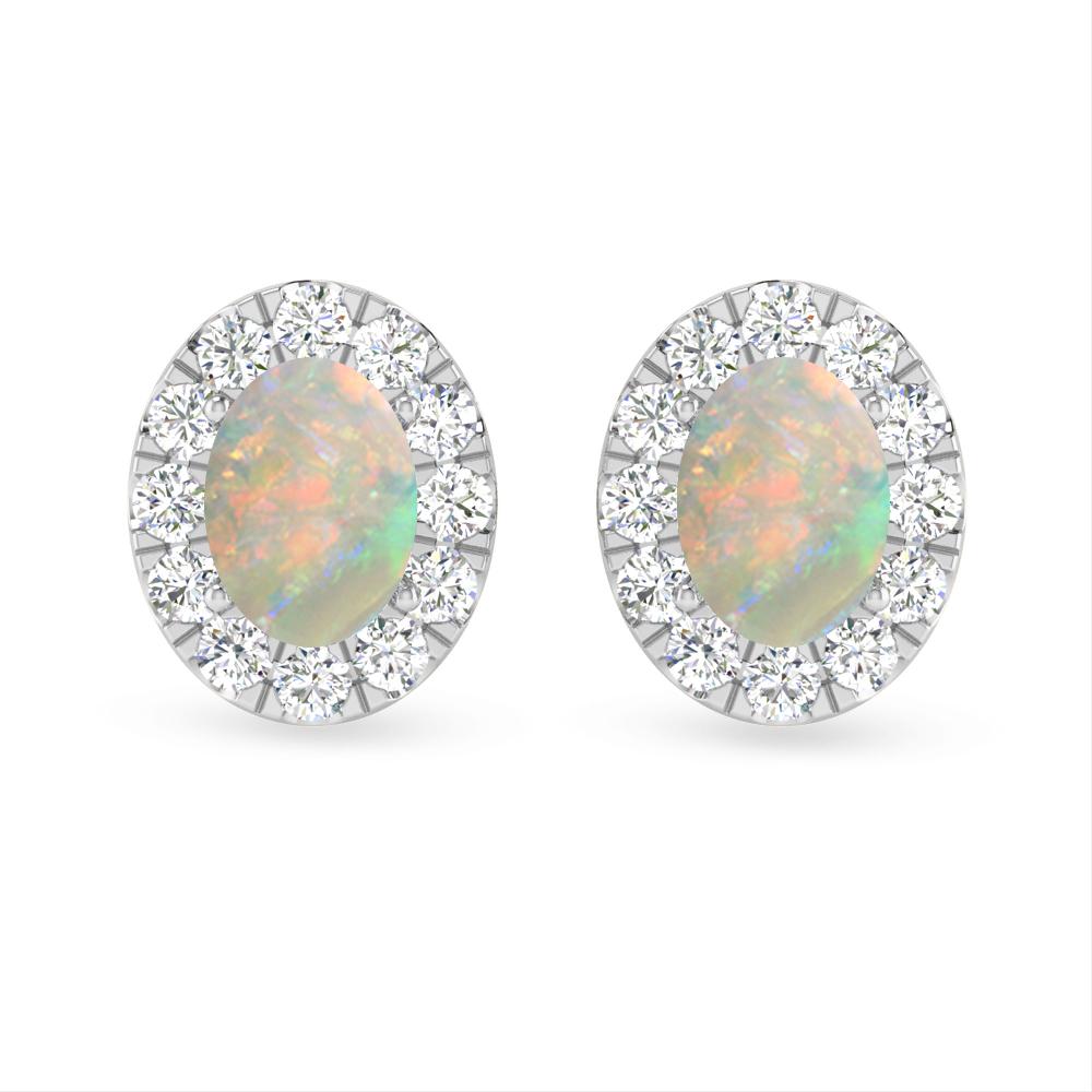 White Gold - Opal