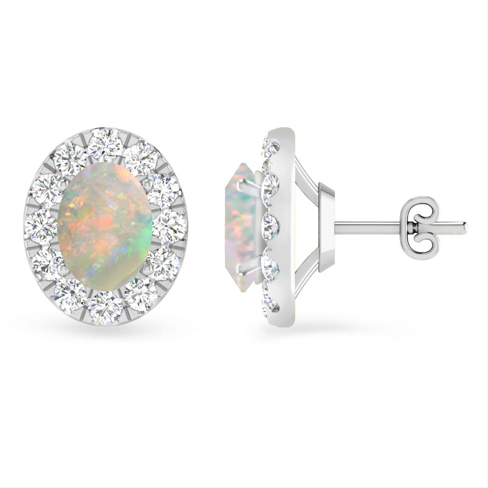 White Gold - Opal