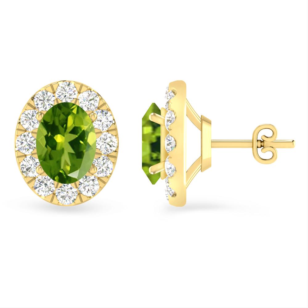 Yellow Gold - Peridot