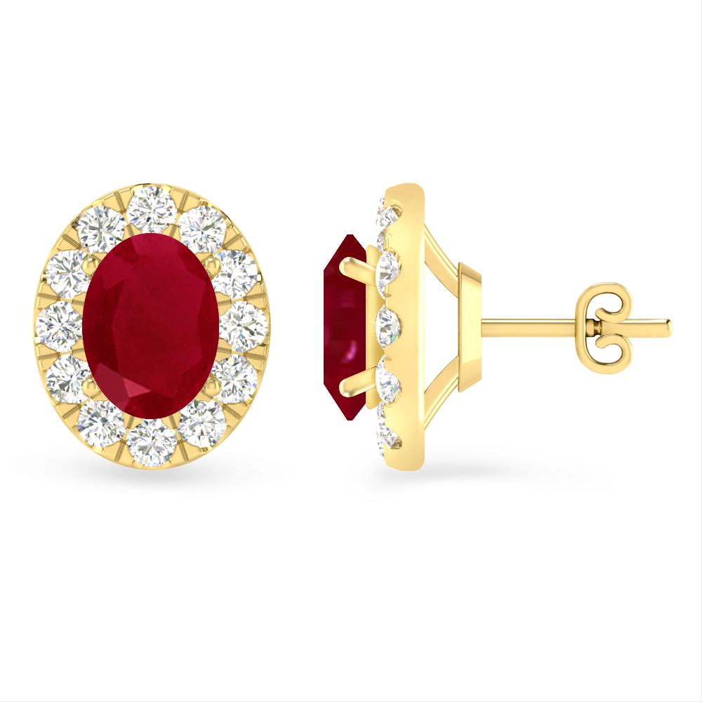 Yellow Gold - Ruby