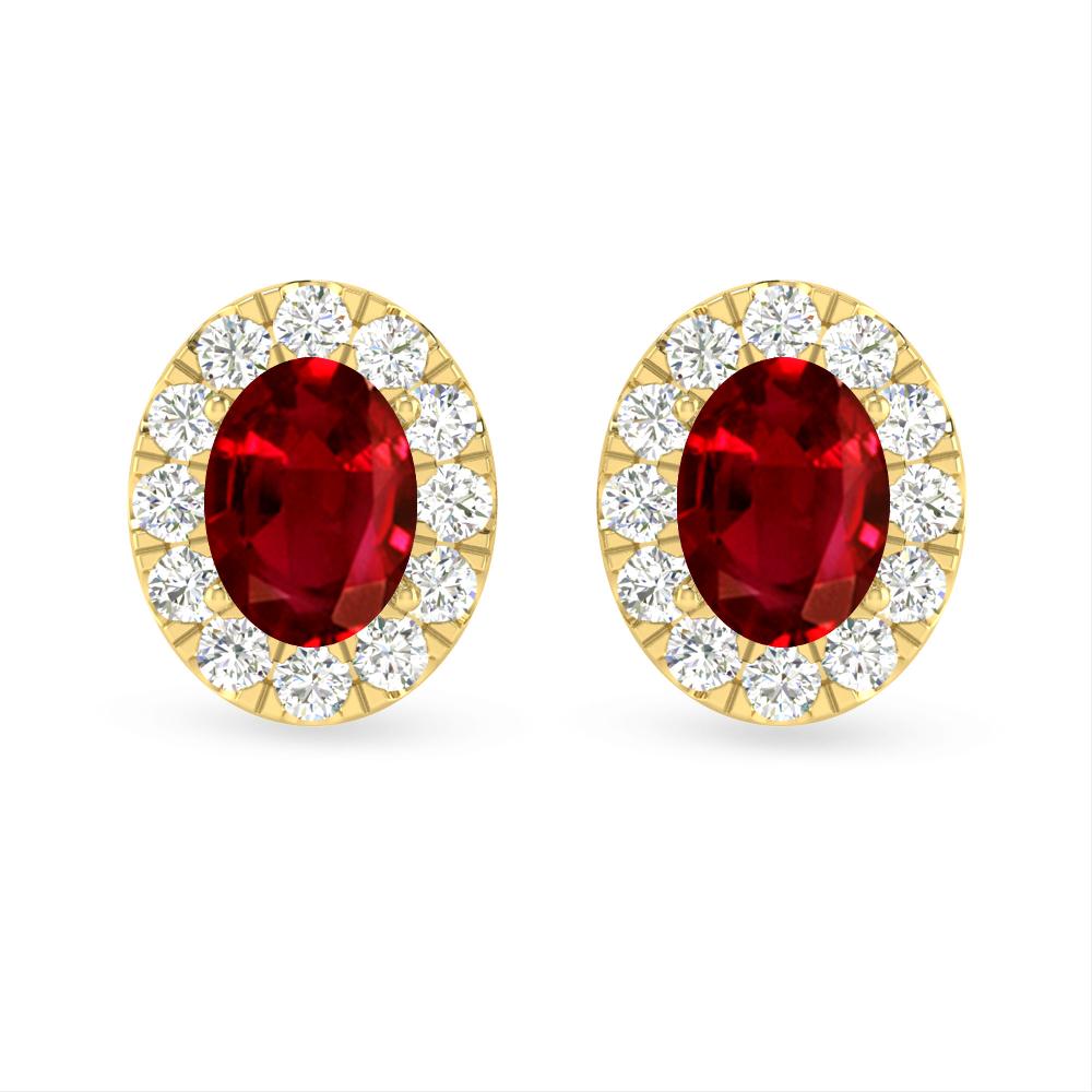 Yellow Gold - Ruby