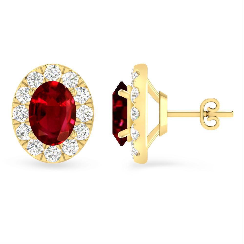 Yellow Gold - Ruby