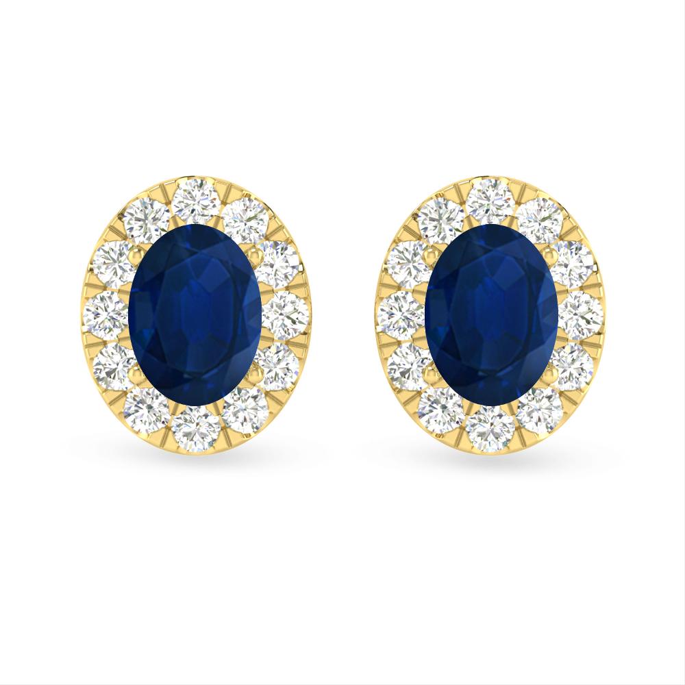 Yellow Gold - Sapphire