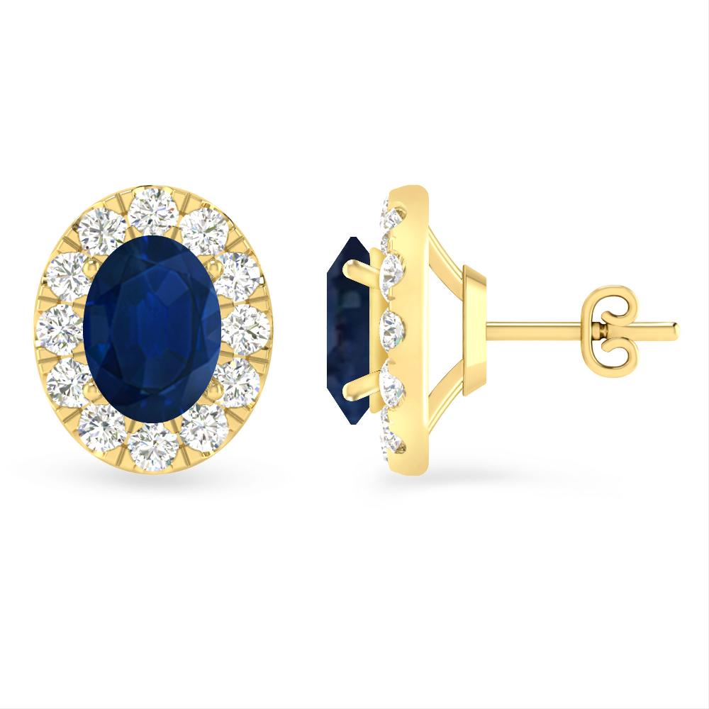 Yellow Gold - Sapphire