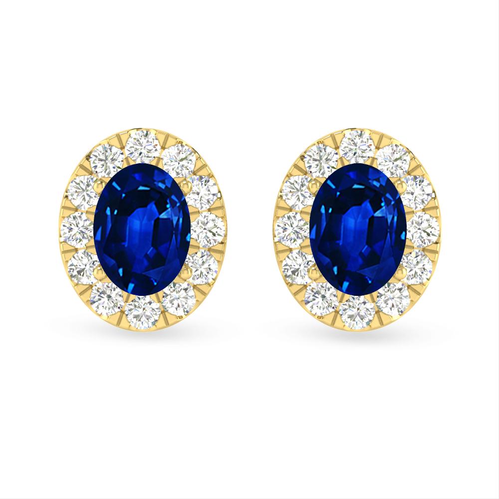 Yellow Gold - Sapphire