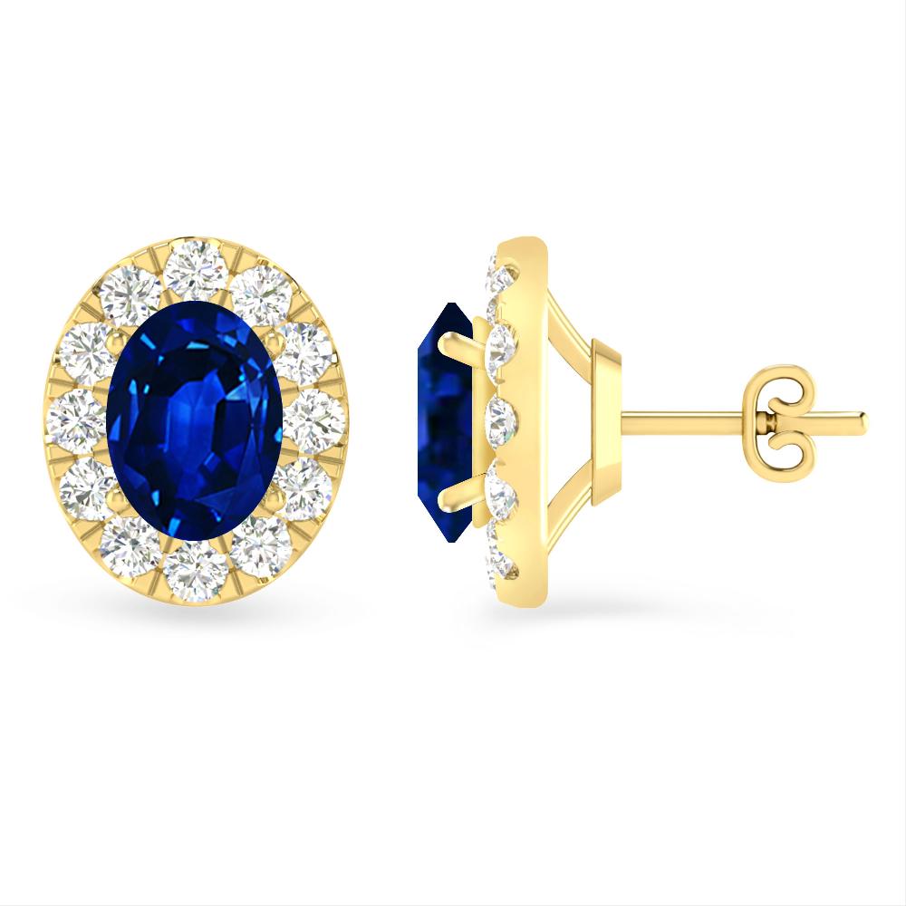 Yellow Gold - Sapphire