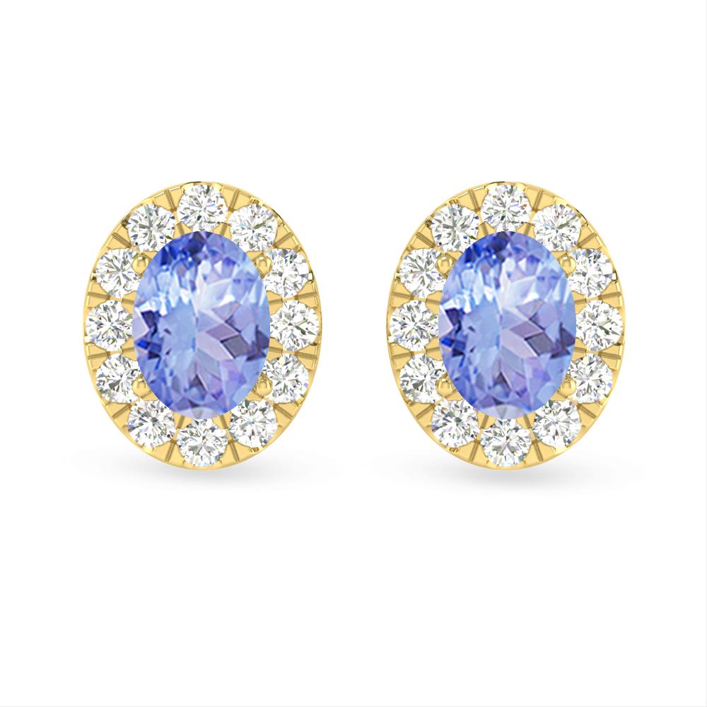 Yellow Gold - Tanzanite