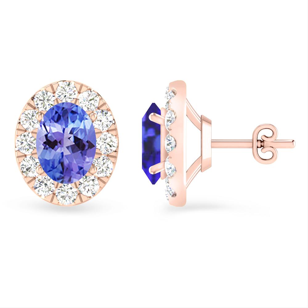 Rose Gold - Tanzanite