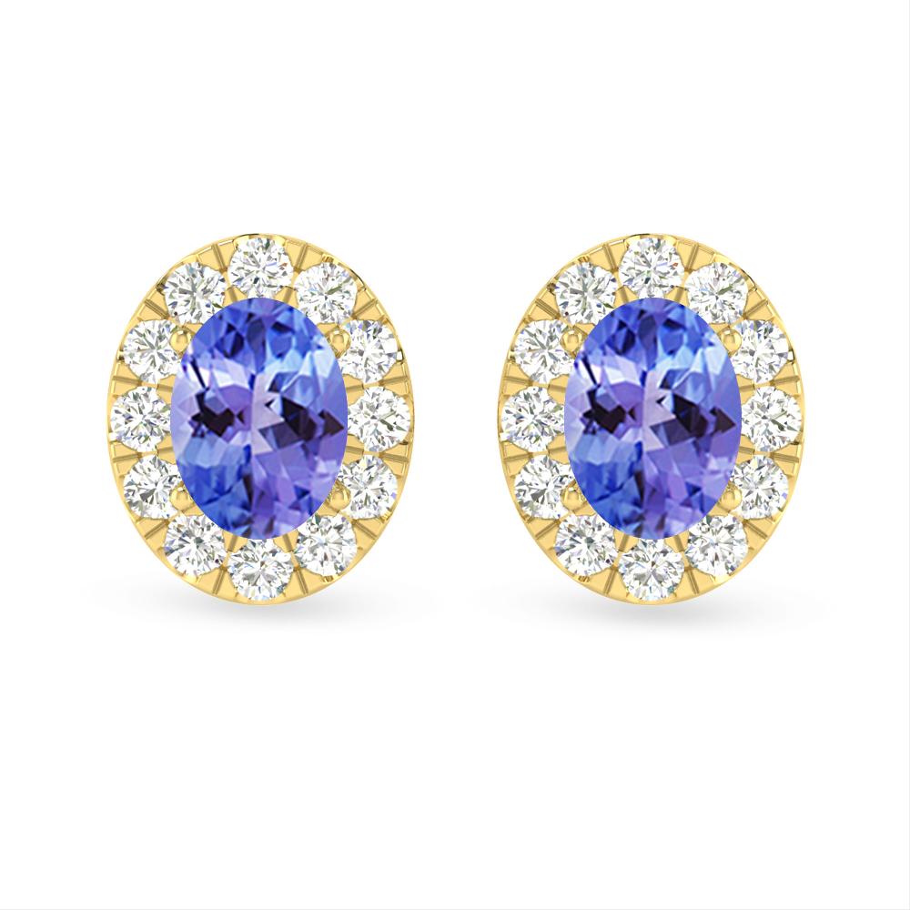 Yellow Gold - Tanzanite