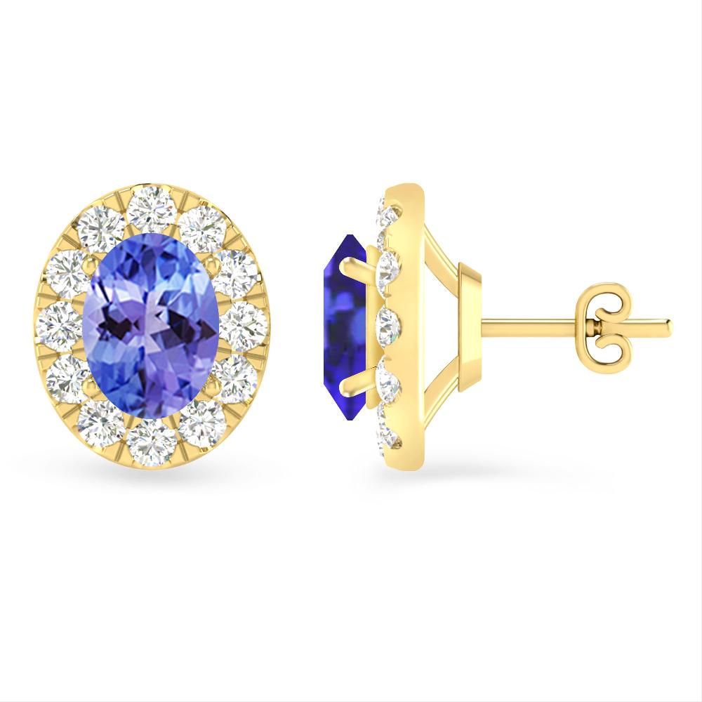 Yellow Gold - Tanzanite