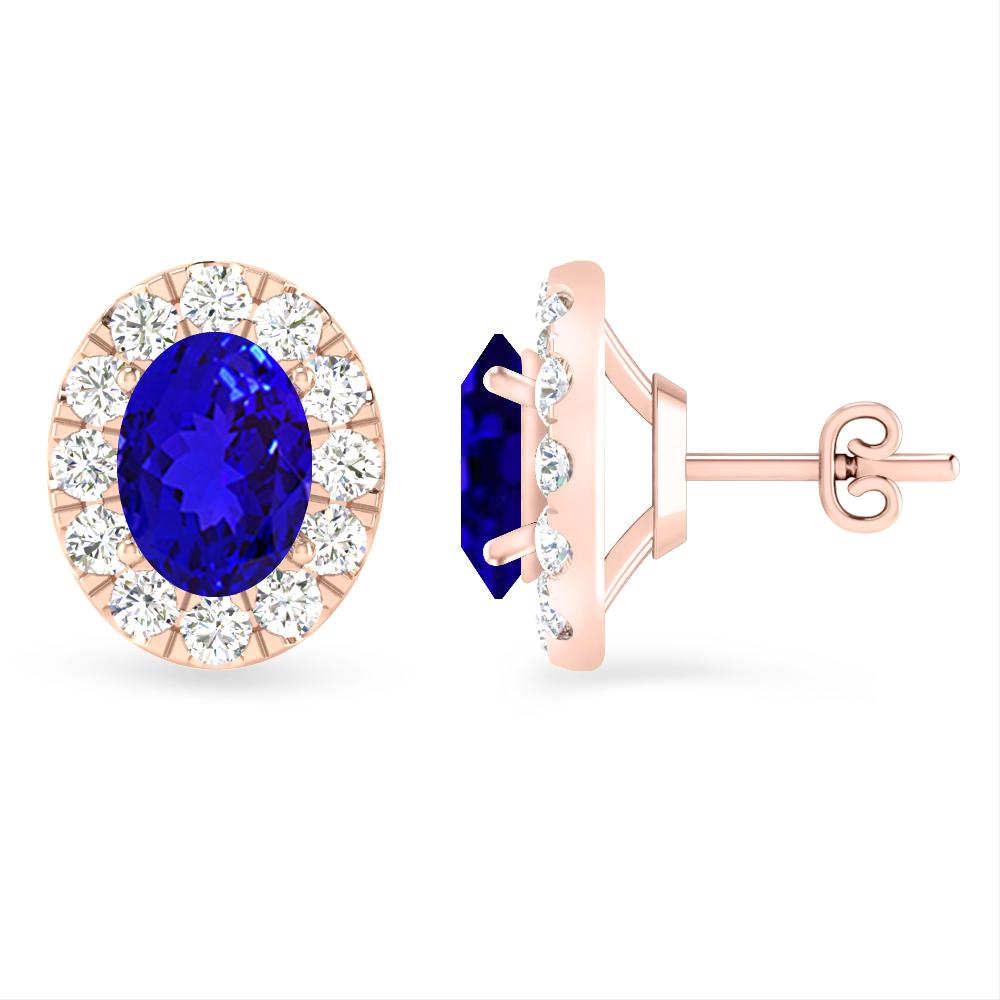 Rose Gold - Tanzanite