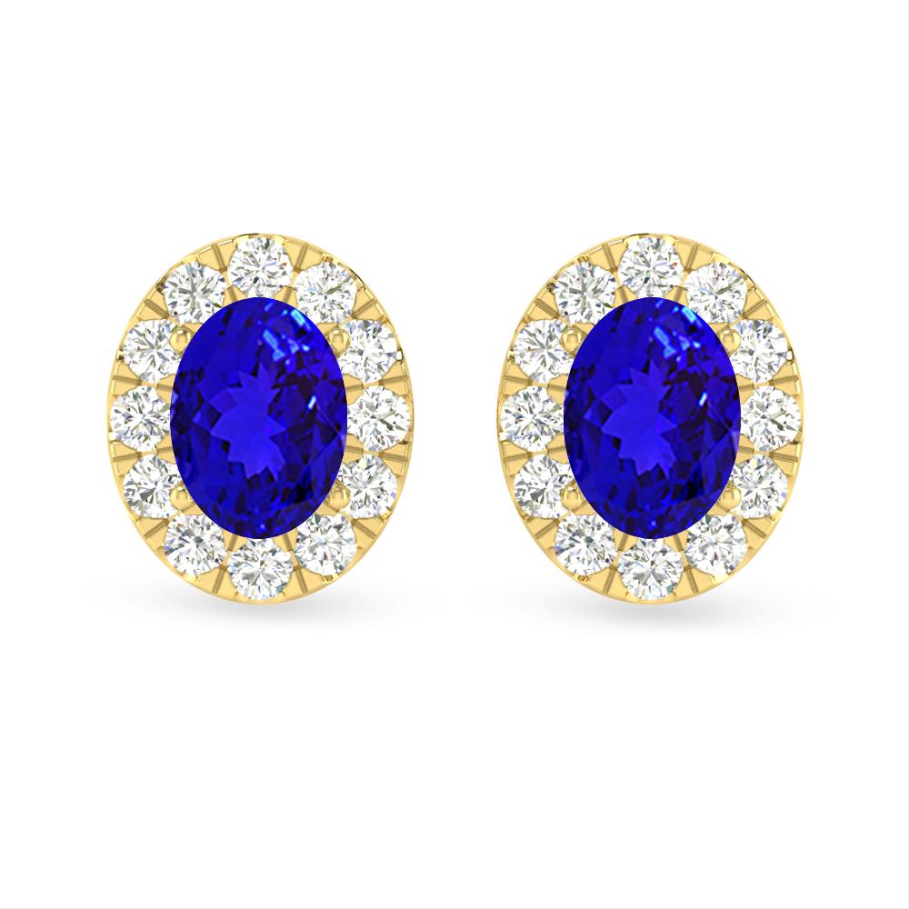 Yellow Gold - Tanzanite