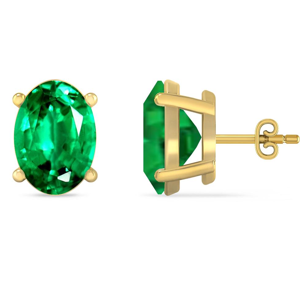 Yellow Gold - Emerald