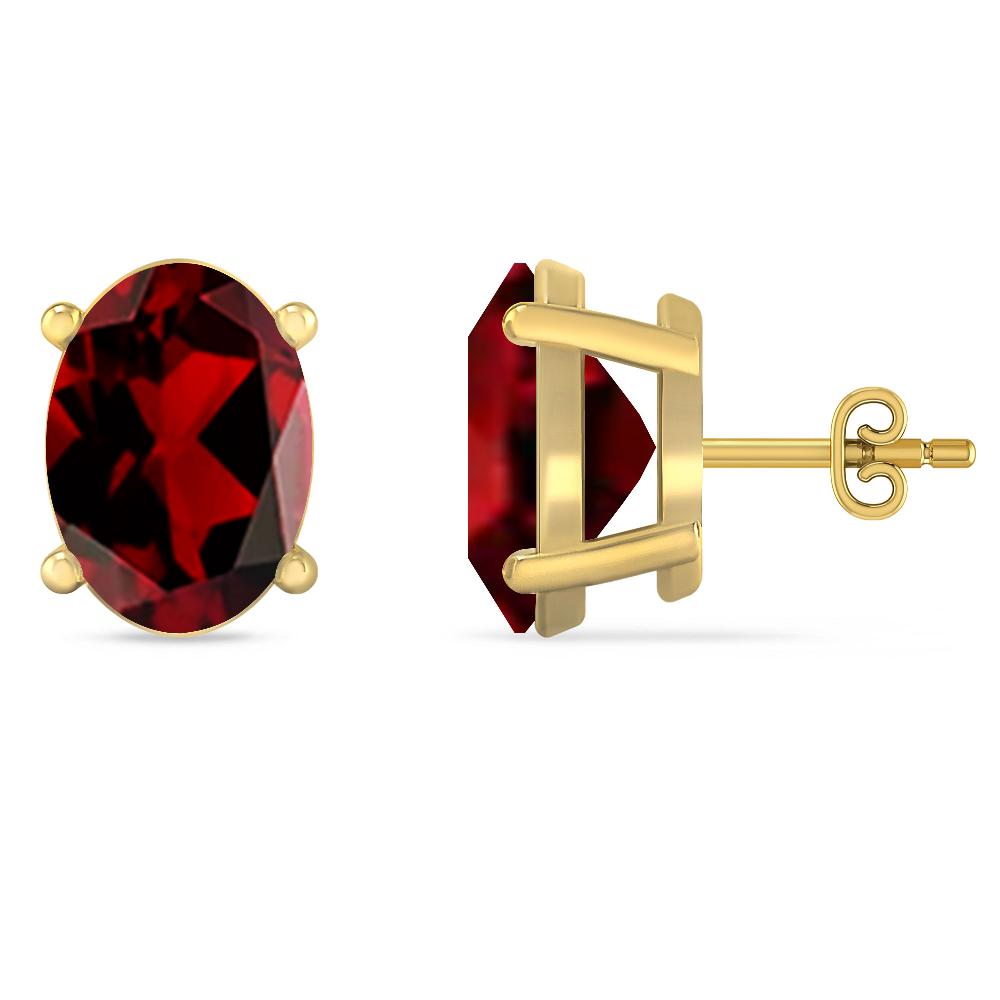 Yellow Gold - Garnet