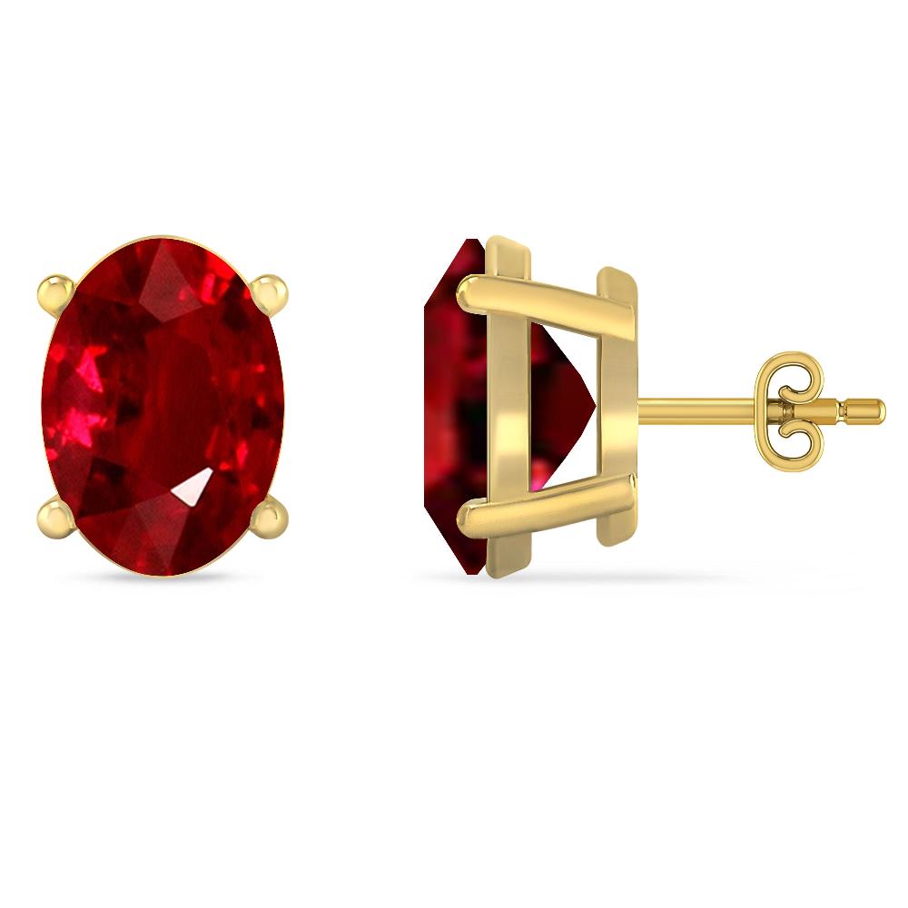 Yellow Gold - Ruby