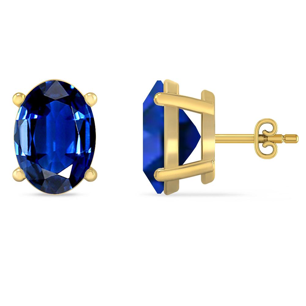 Yellow Gold - Sapphire