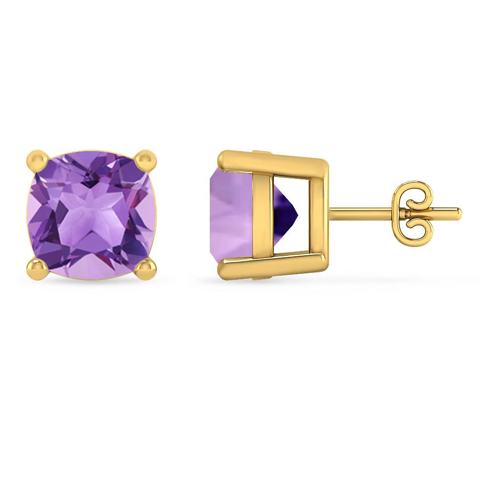 Yellow Gold - Amethyst