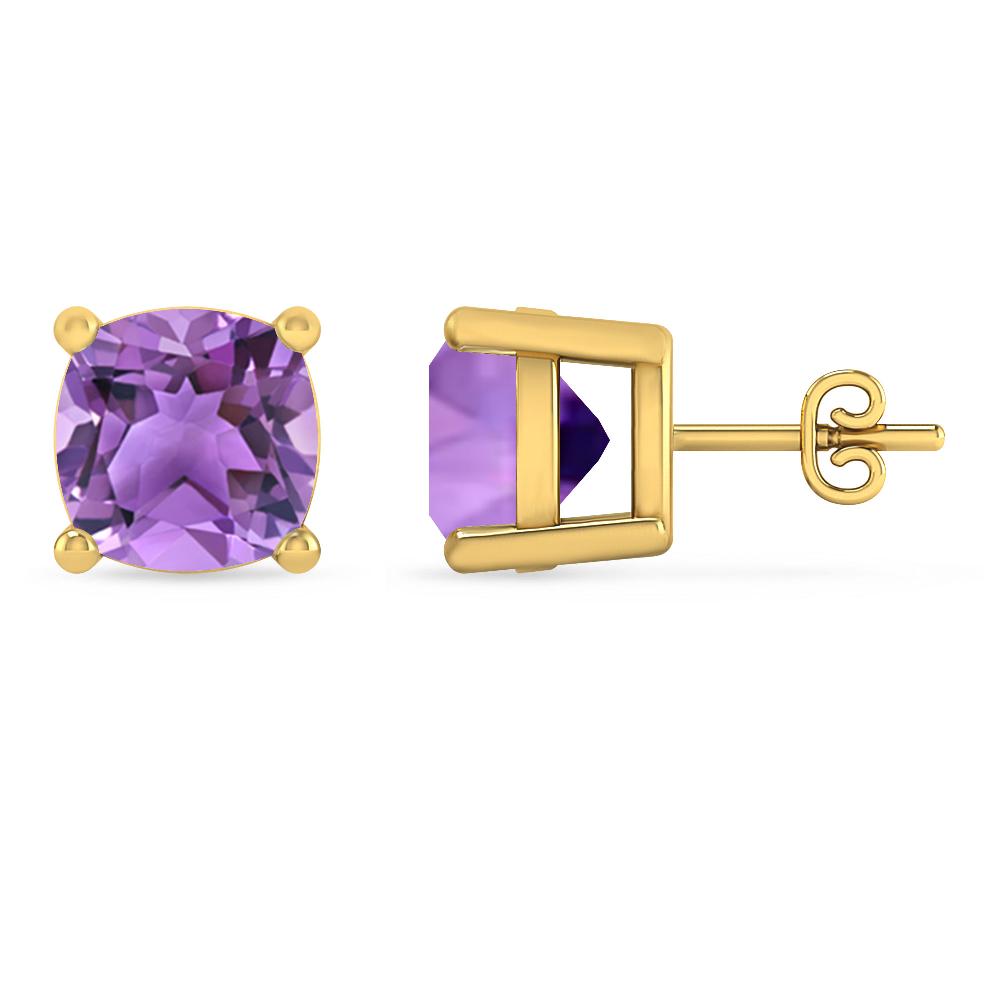 Yellow Gold - Amethyst