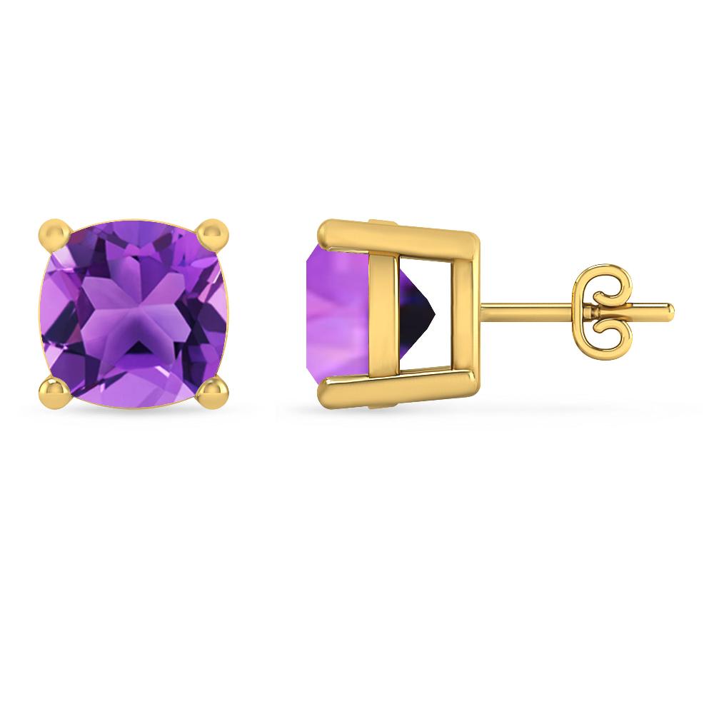 Yellow Gold - Amethyst