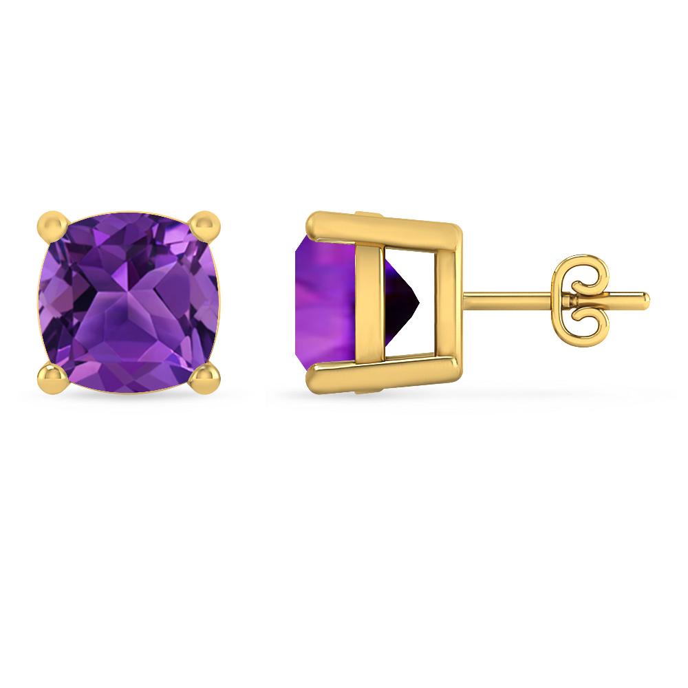 Yellow Gold - Amethyst