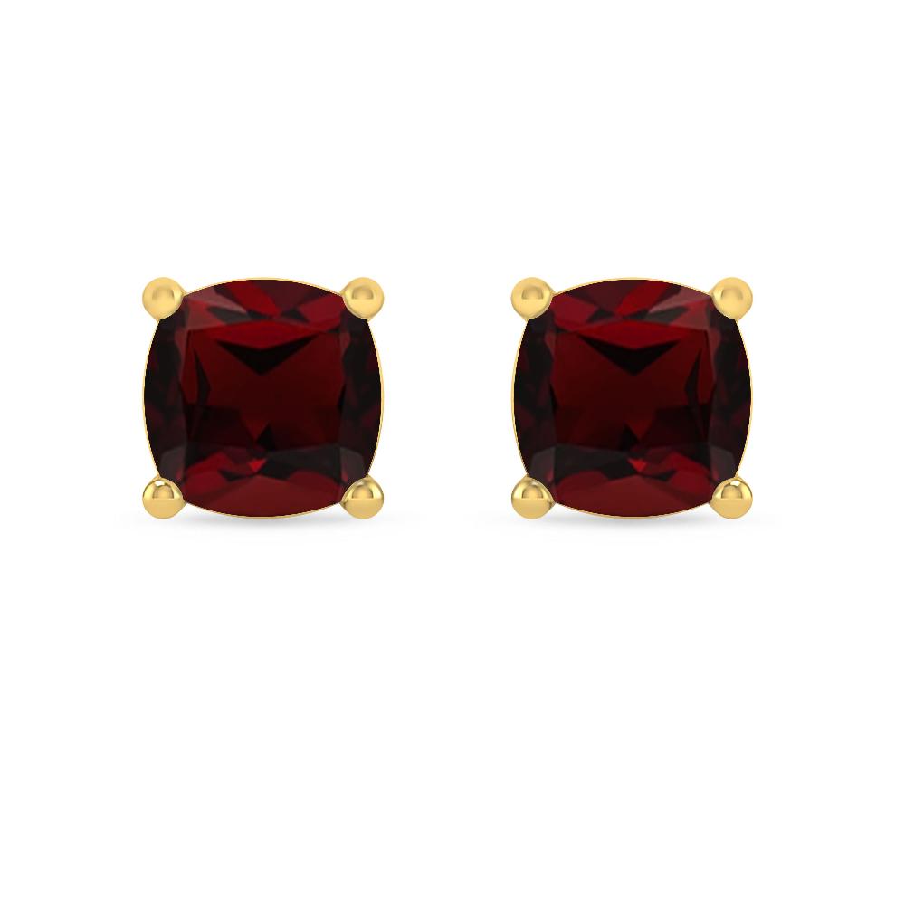 Yellow Gold - Garnet