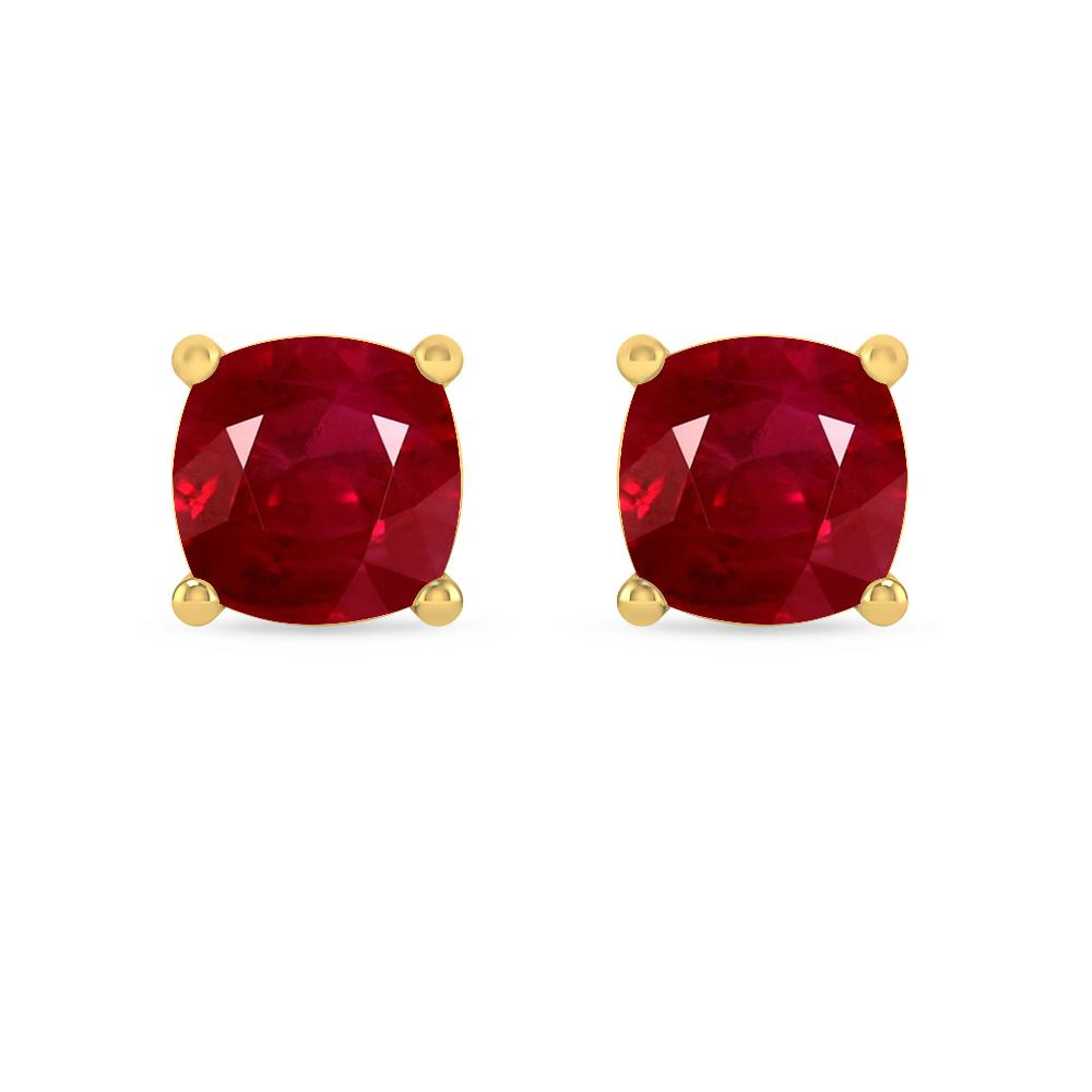 Yellow Gold - Ruby