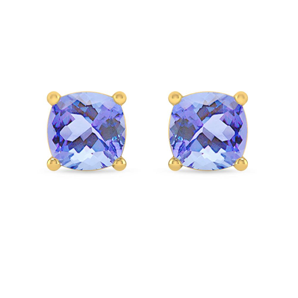 Yellow Gold - Tanzanite