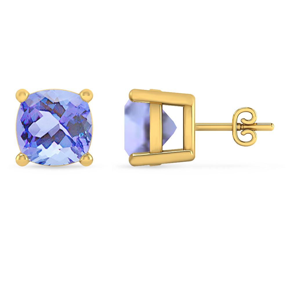 Yellow Gold - Tanzanite