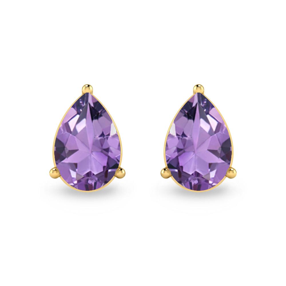 Yellow Gold - Amethyst