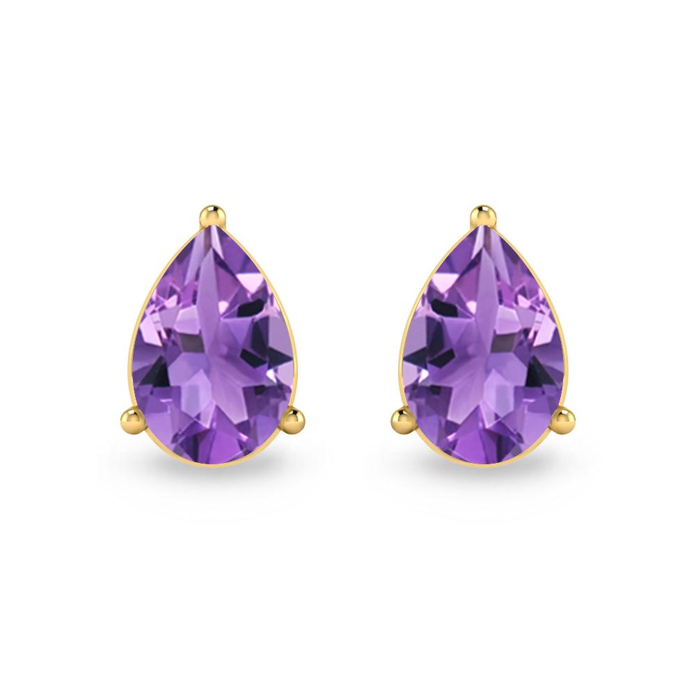 Yellow Gold - Amethyst