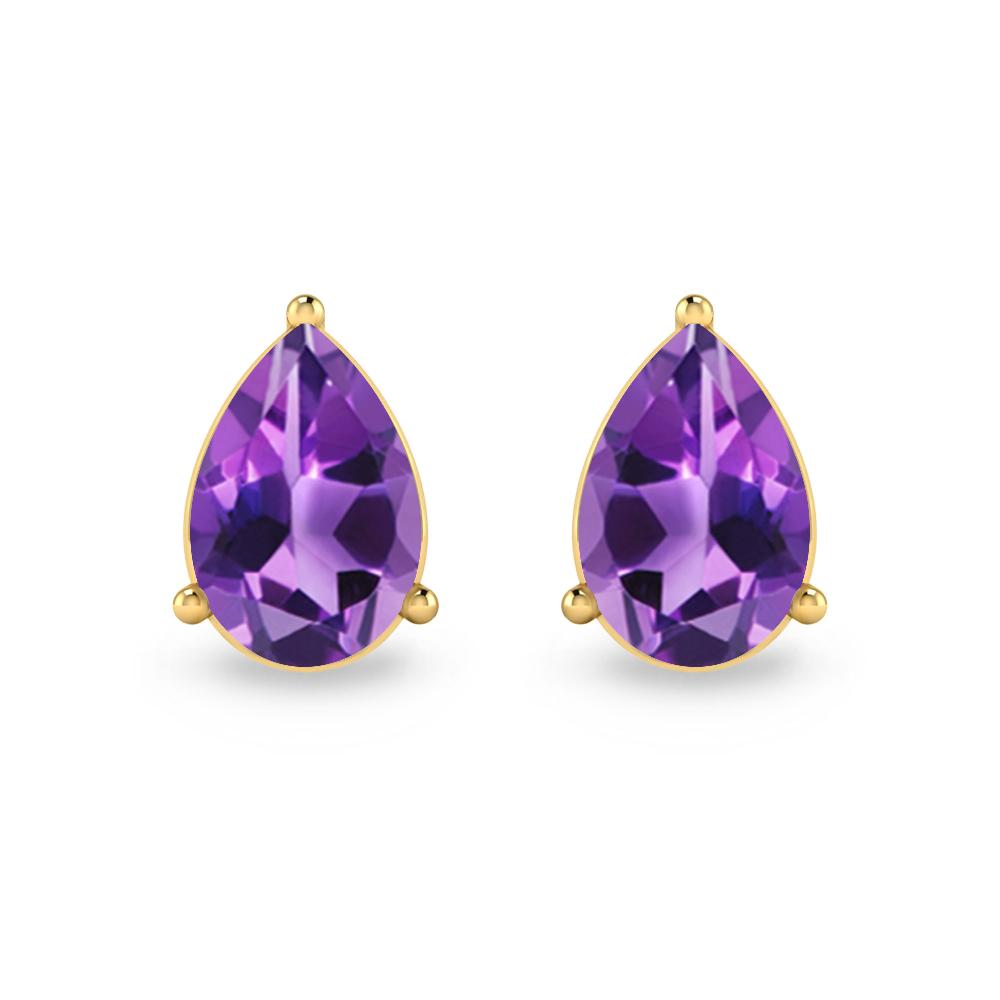 Yellow Gold - Amethyst