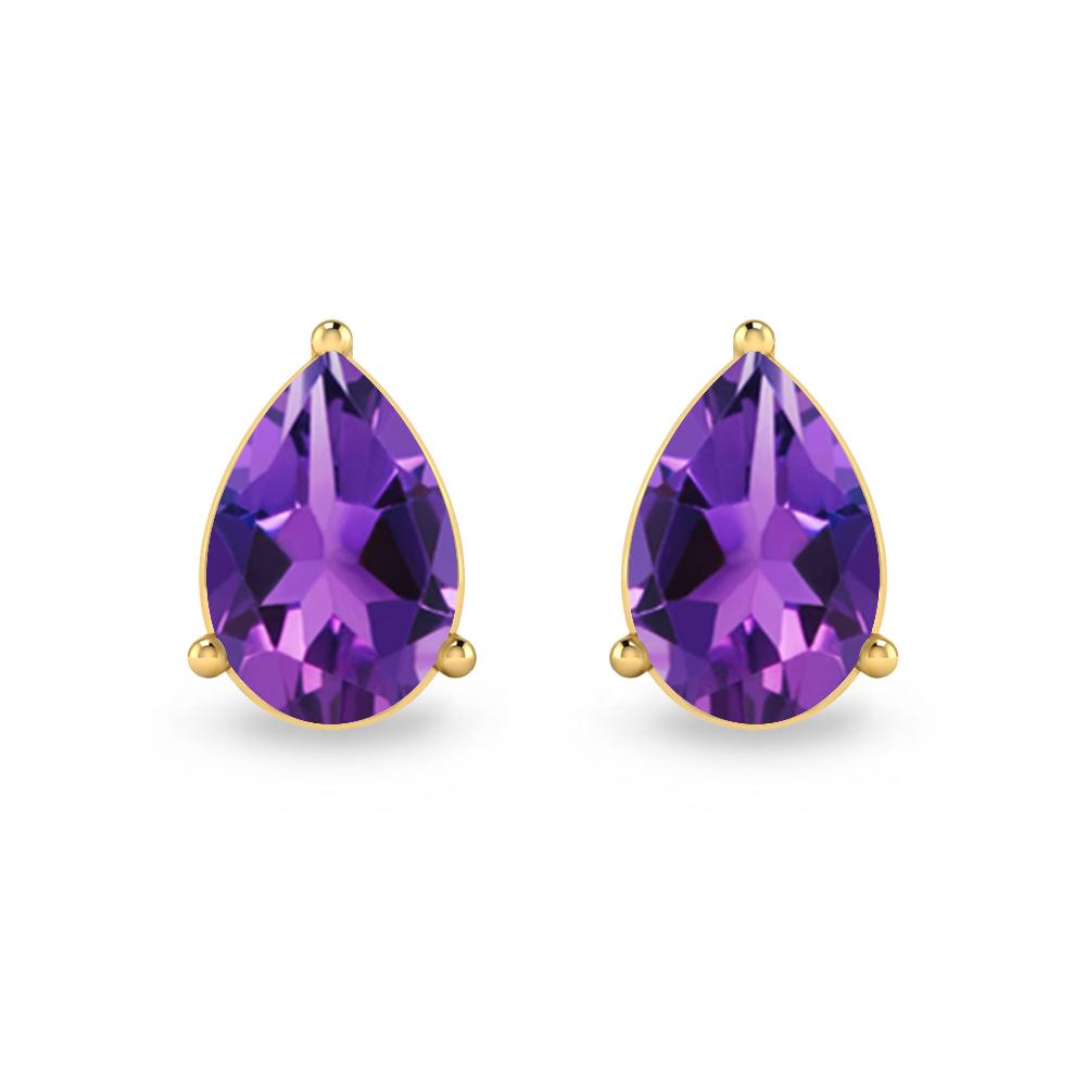 Yellow Gold - Amethyst