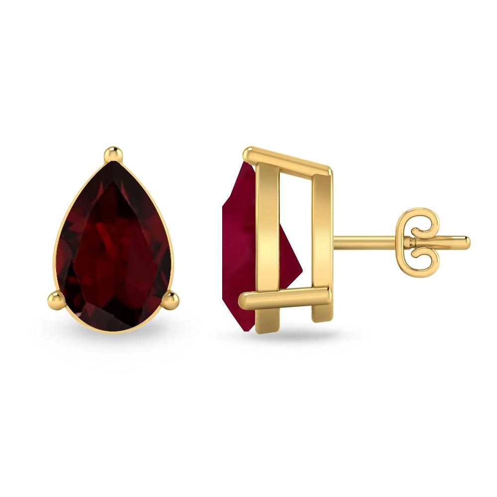 Yellow Gold - Garnet