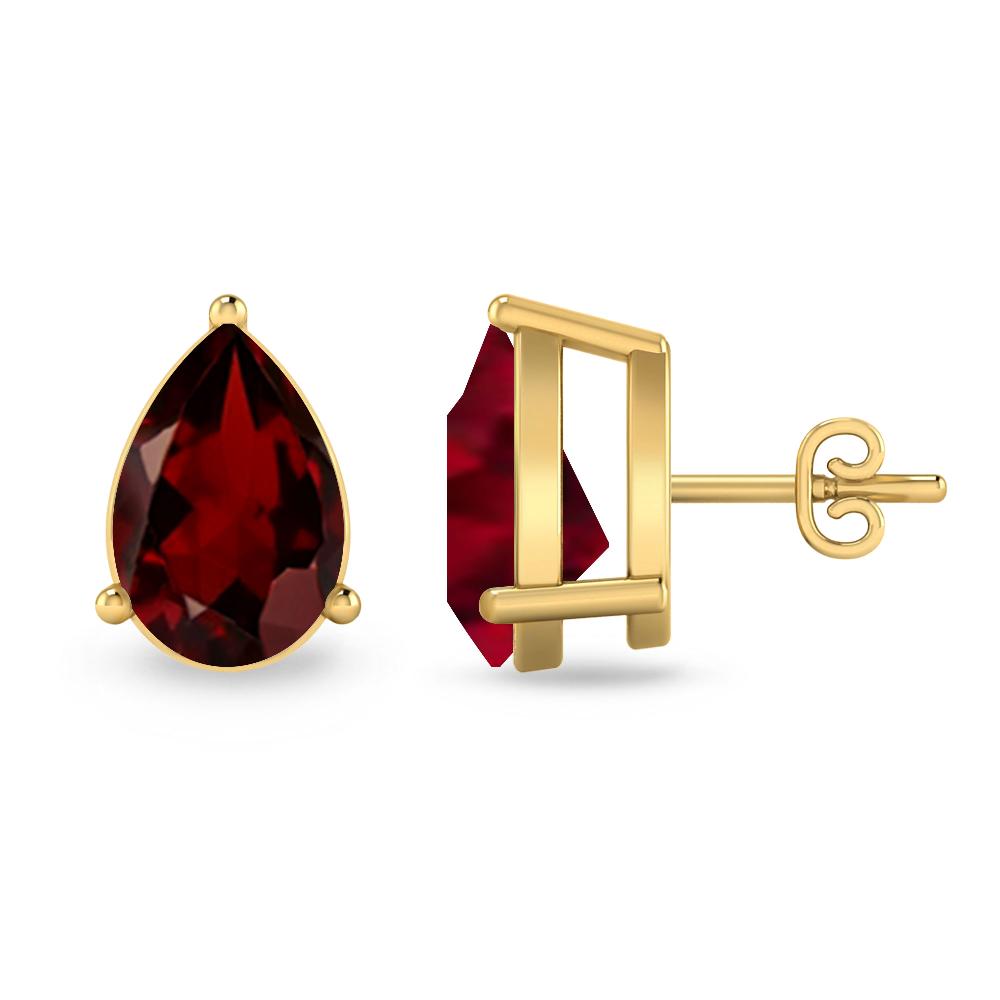 Yellow Gold - Garnet