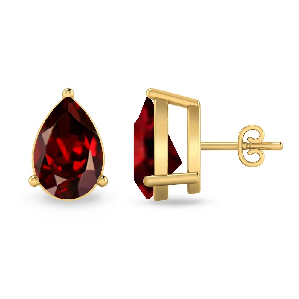 Yellow Gold - Garnet