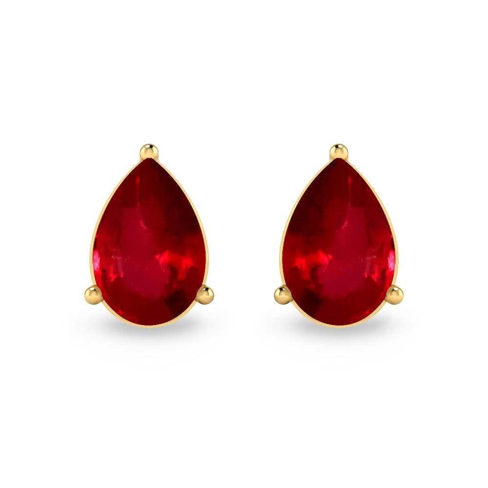 Yellow Gold - Ruby