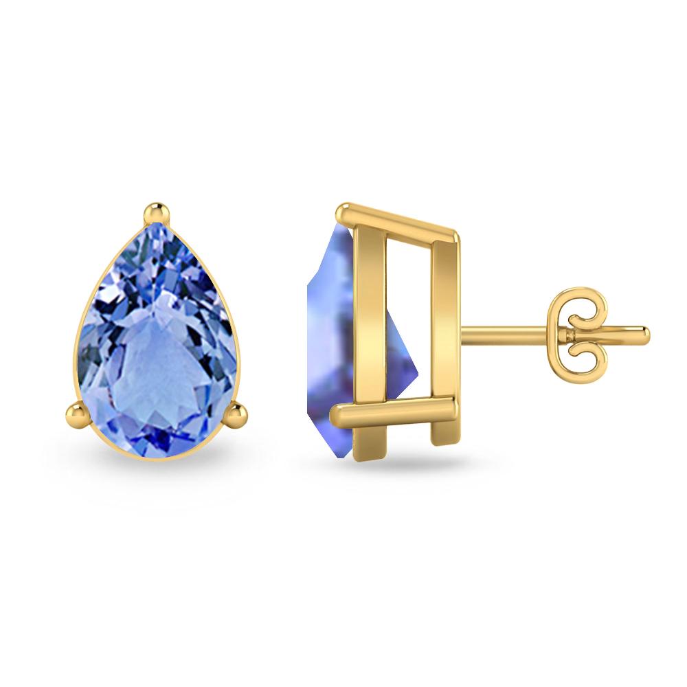 Yellow Gold - Tanzanite