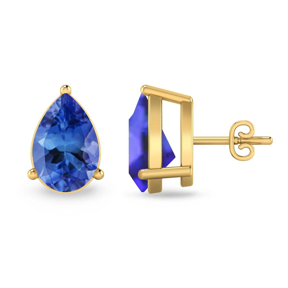 Yellow Gold - Tanzanite