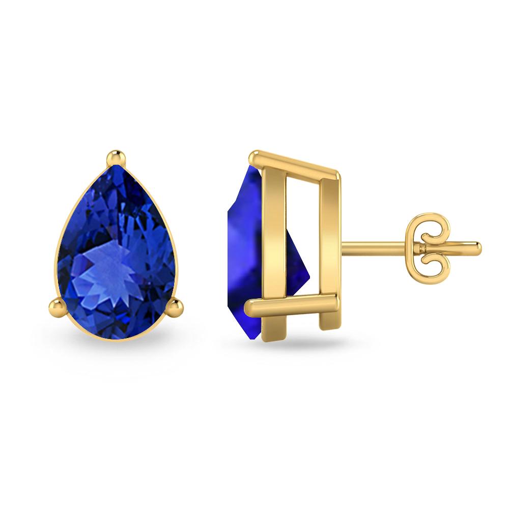 Yellow Gold - Tanzanite