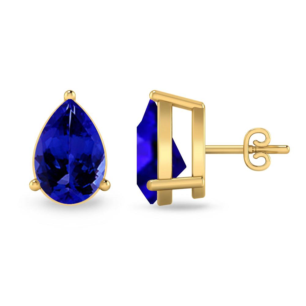 Yellow Gold - Tanzanite