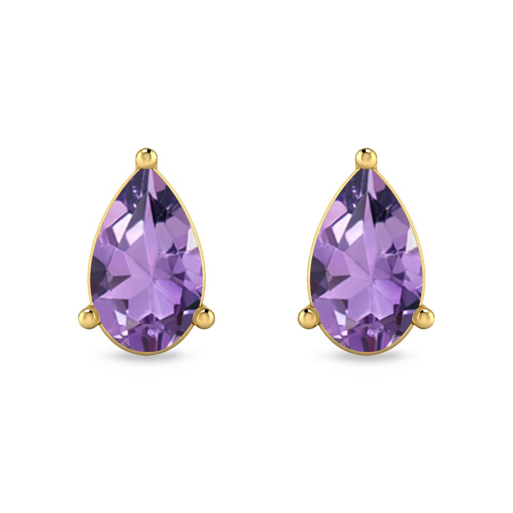 Yellow Gold - Amethyst