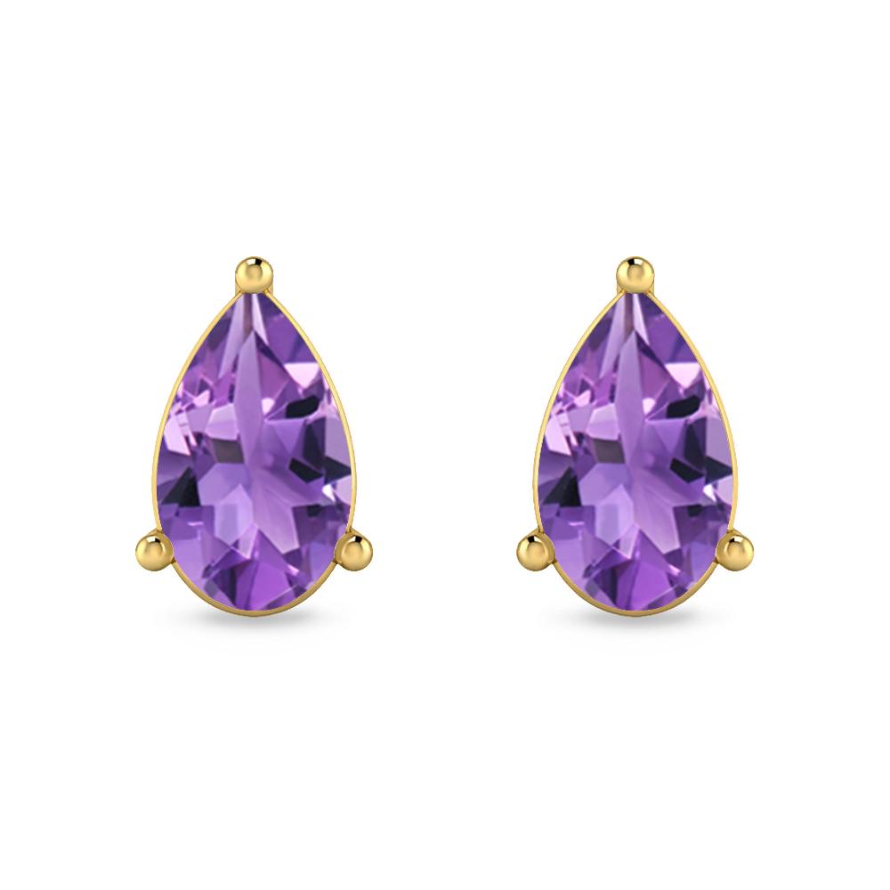 Yellow Gold - Amethyst