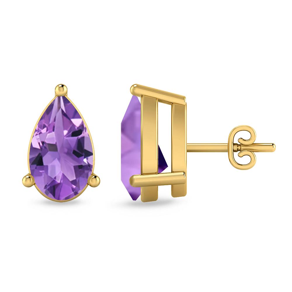 Yellow Gold - Amethyst