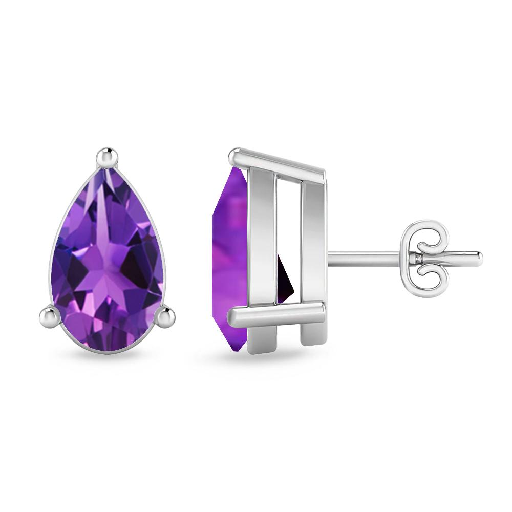 White Gold - Amethyst