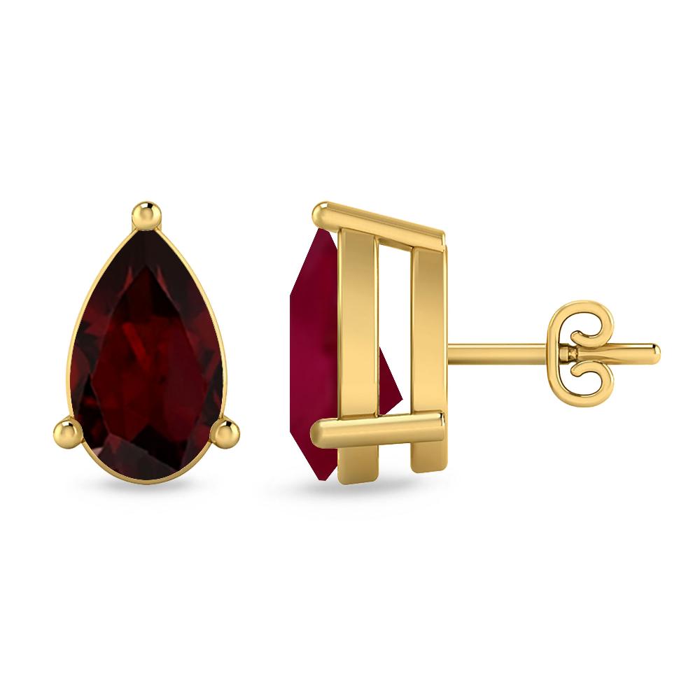 Yellow Gold - Garnet