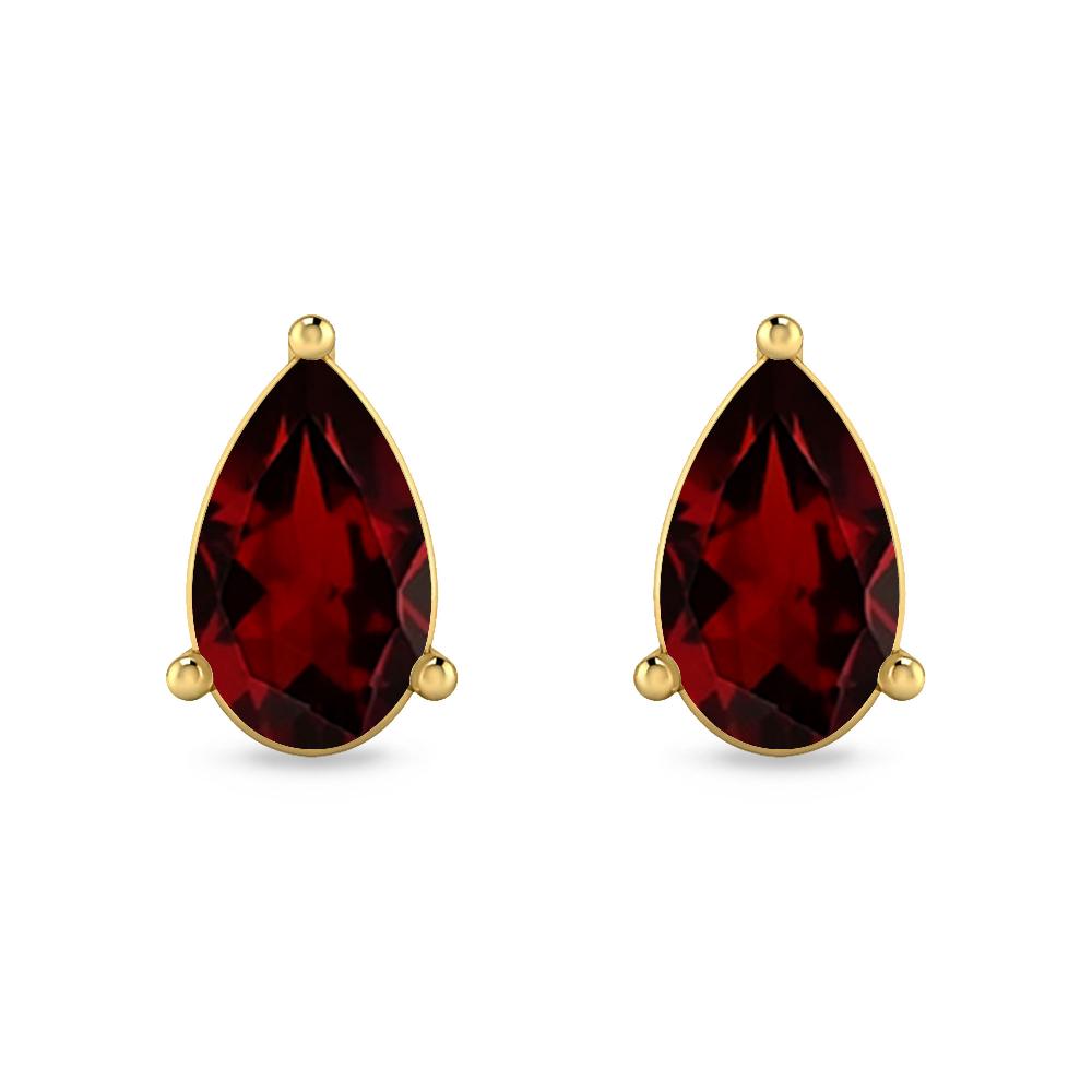 Yellow Gold - Garnet