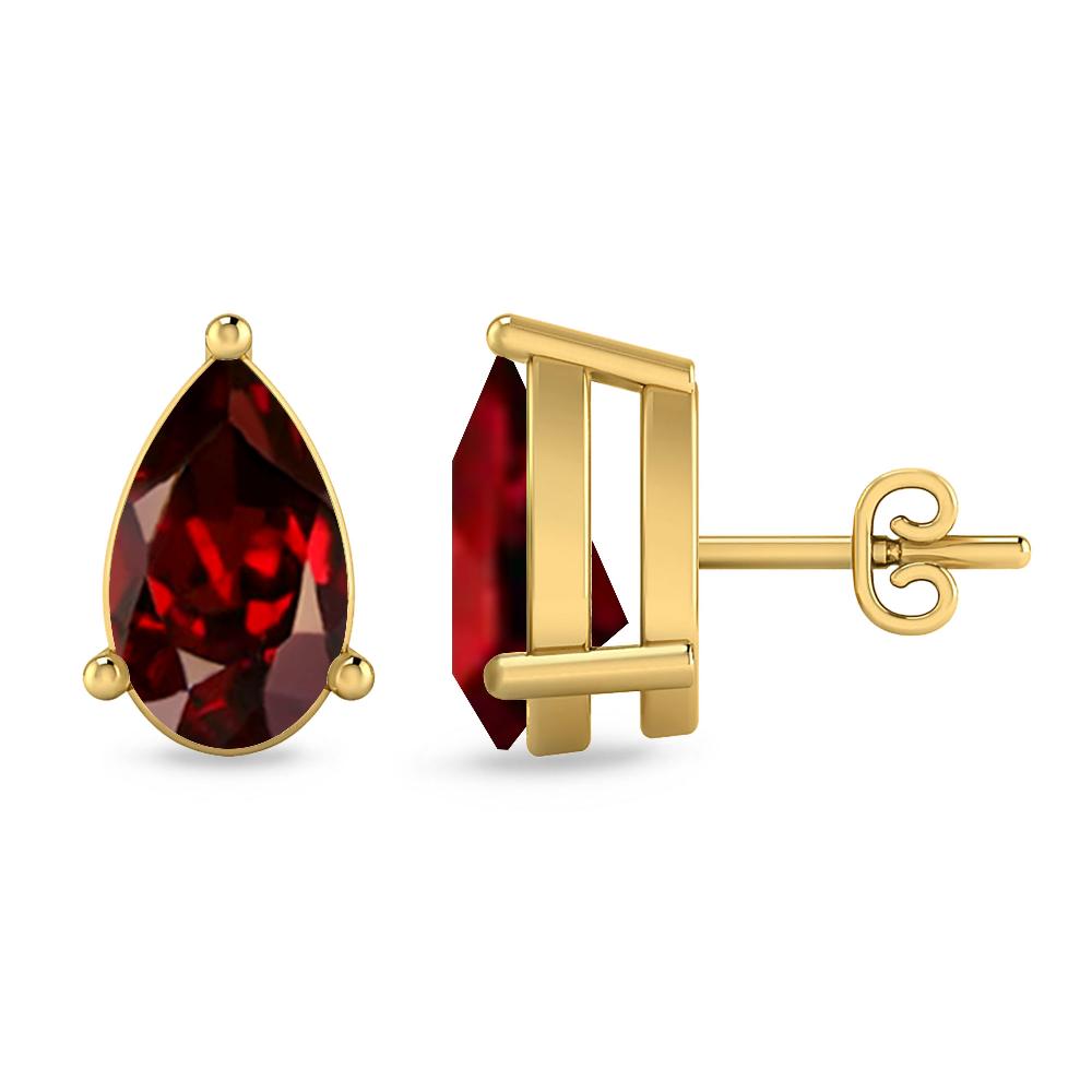 Yellow Gold - Garnet