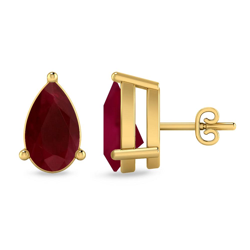 Yellow Gold - Ruby