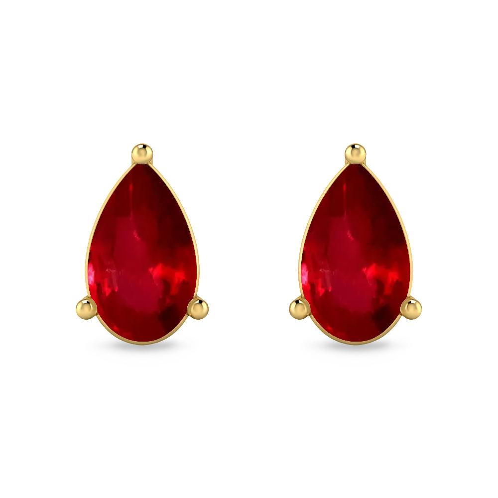 Yellow Gold - Ruby