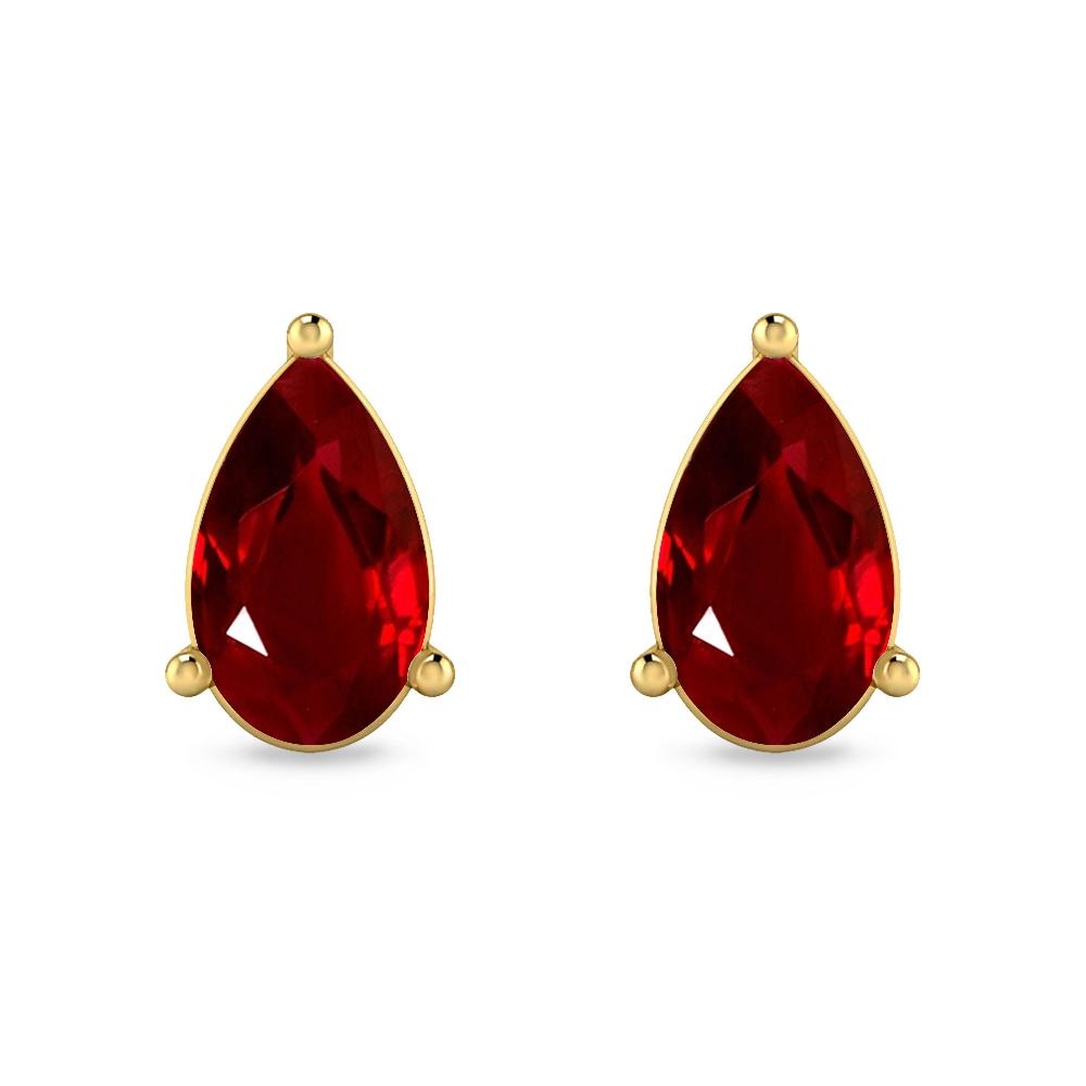 Yellow Gold - Ruby